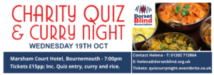 Dorset Blind advert sponsored by Ives & Shand