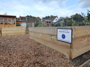 Ferndown Allotment Jolliffe plaque