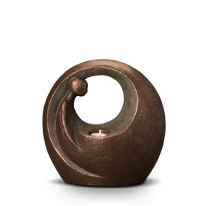 geert-kunen-designer-urn-upon-reflection-ceramic-bronze-urn-with-candle